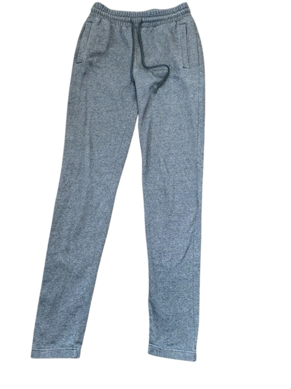 American Tall Pants Size S/T Pull On Sweatpants Gray Stretch Elastic Waist